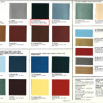1978 Pontiac Trans Am paint sheet