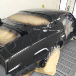 1978 Pontiac Trans Am paint shop restoration process