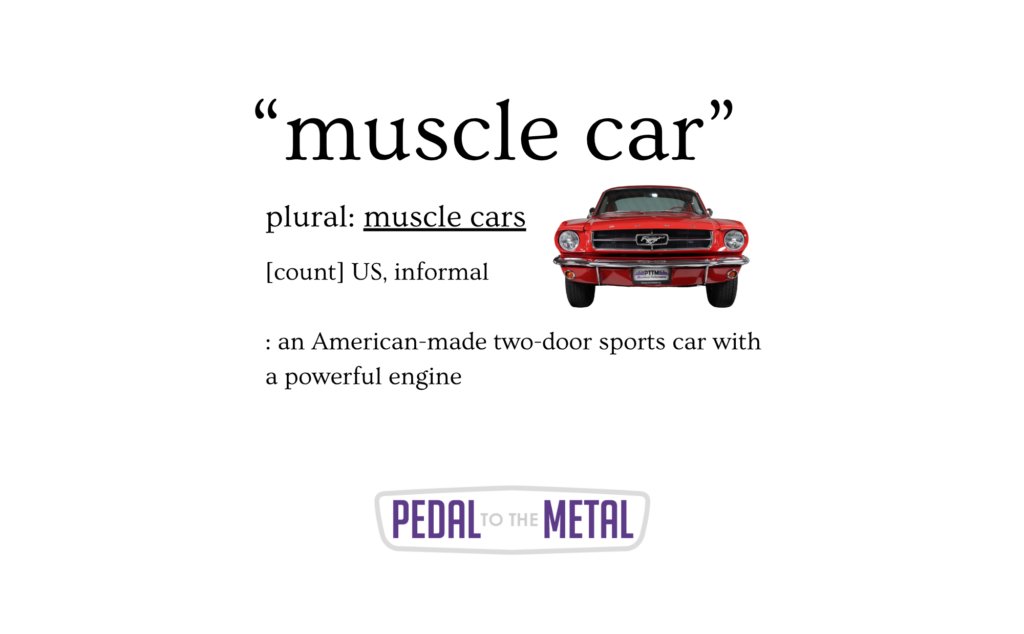 PTTM muscle car T-shirt