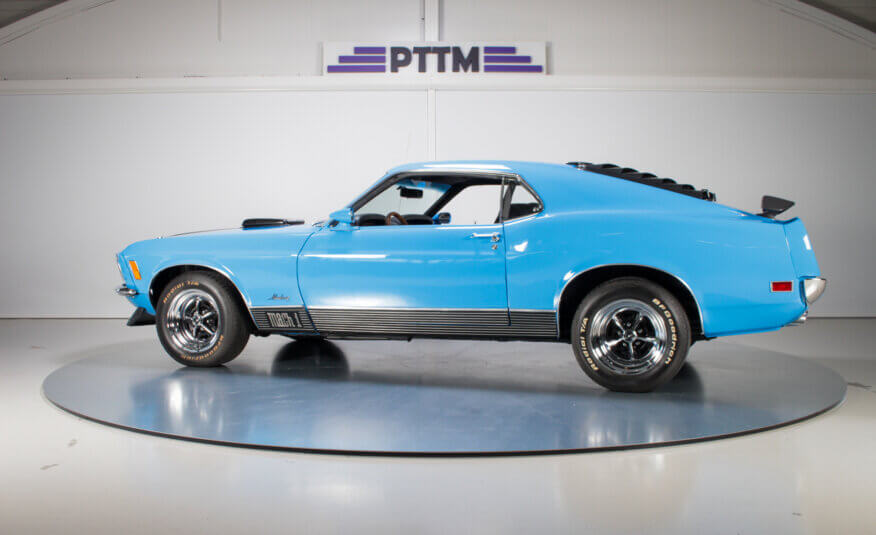 1970 Ford Mustang Mach 1 Grabber Blue