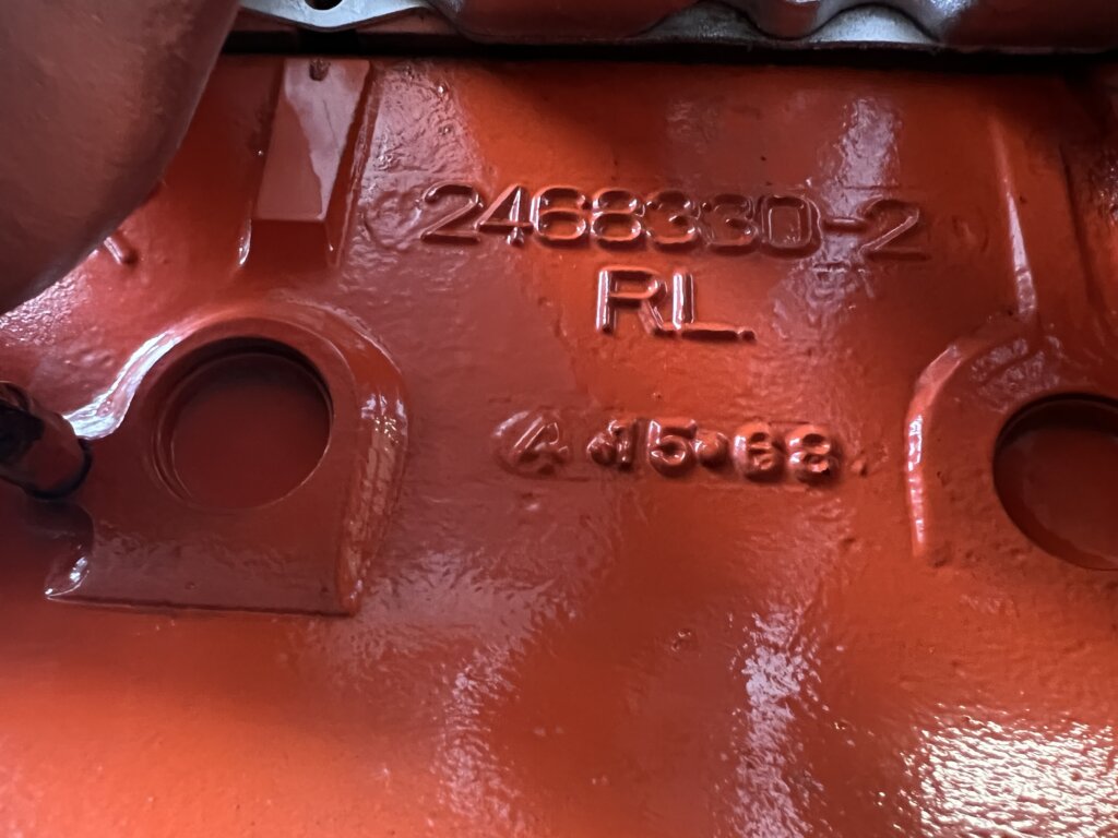 hemi engine casting numbers